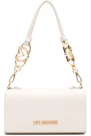 Moschino Bolso de hombro con letras del logo