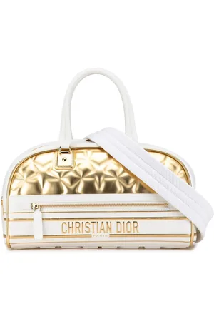 Dior Bolso satchel Vibe Zip Bowling mediano en piel Etoile acolchado 2021