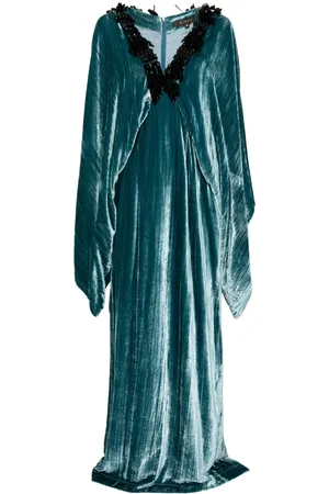 BIYAN Vestido largo estilo kimono