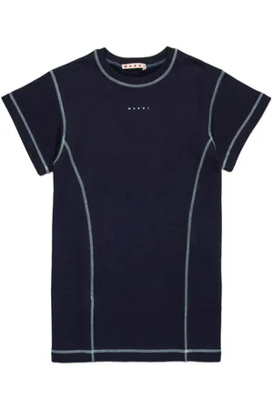 Marni Vestido estilo camiseta con logo