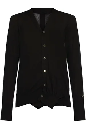YOHJI YAMAMOTO Cárdigan liso