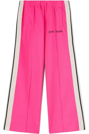 Palm Angels Pantalones de chándal anchos estampados