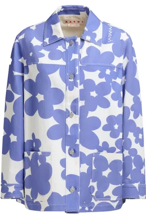Marni Sobrecamisa con estampado floral