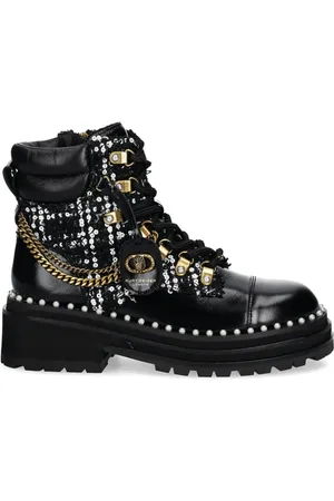 Kurt Geiger Botas militares tipo chelsea con tacón de 55 mm