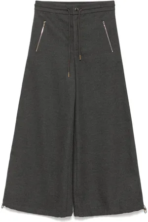 Cynthia Rowley Pantalones anchos de franela