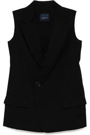 YOHJI YAMAMOTO Chaleco con solapas de muesca anchas