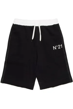 Nº21 Bermudas con logo estampado
