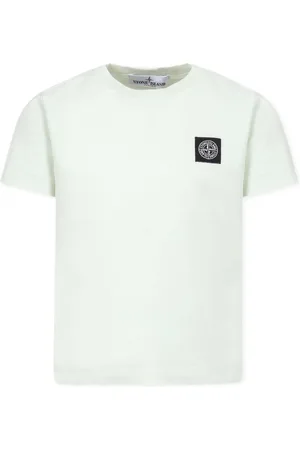 Stone Island Camisa con distintivo Compass