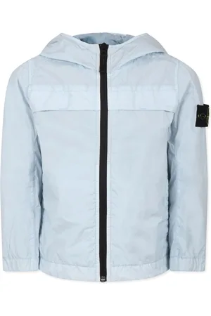 Stone Island Chaqueta con capucha y distintivo Compass