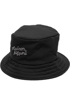 Maison Kitsuné Sombrero de pescador con logo bordado