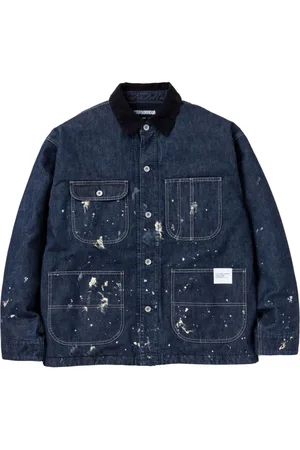 NEIGHBORHOOD Chaqueta con efecto lavado y cuello de pana