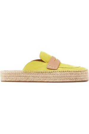 J.W.Anderson Mules tipo alpargatas con placa del logo