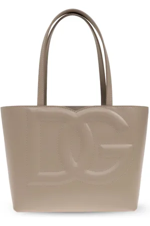 Dolce & Gabbana Bolso shopper con logo en relieve