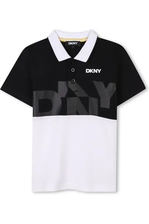 DKNY Polo con logo estampado