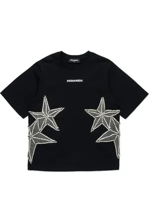 Dsquared2 Camiseta con aplique de estrella
