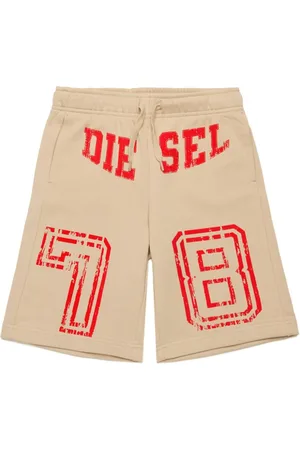 Diesel Bermudas con logo estampado