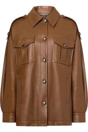 Alberta Ferretti Chaqueta con cremallera oculta