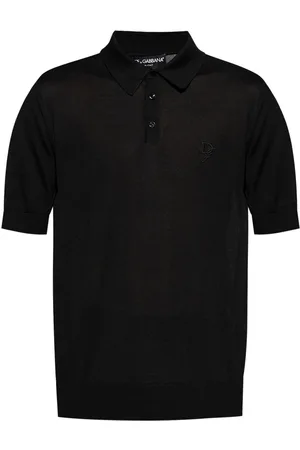 Dolce & Gabbana Polo con logo bordado