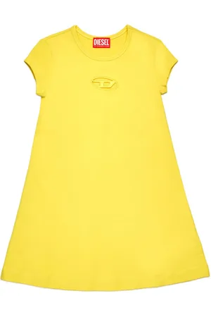Diesel Vestido con logo Oval D