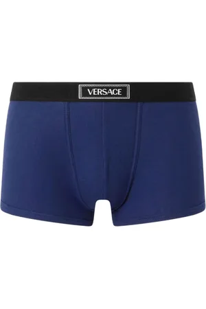 VERSACE Bóxer de canalé 90s Logo