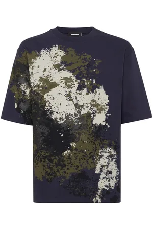 Dsquared2 Camiseta con salpicadura de pintura