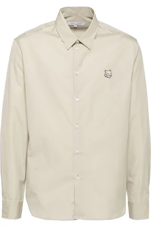Maison Kitsuné Camisa con bordado Fox Head
