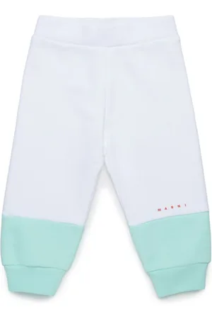 Marni Pantalones de chándal con diseño colour block