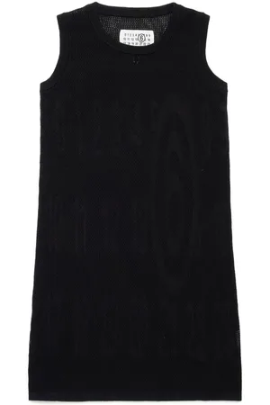 Maison Margiela Vestido con números en jacquard