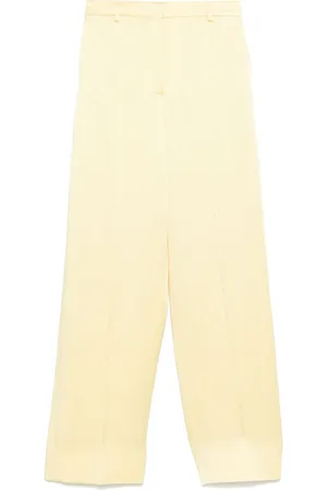 Stella McCartney Pantalones rectos de talle bajo