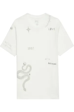 Zadig & Voltaire Camiseta con estampado gráfico