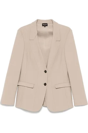 Giorgio Armani Blazer con detalle de costuras
