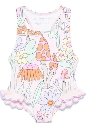 Stella McCartney Bañador con estampado floral