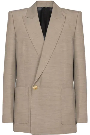 Balmain Blazer con efecto de melange