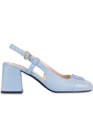 Moschino Zapatos de tacón con placa del logo