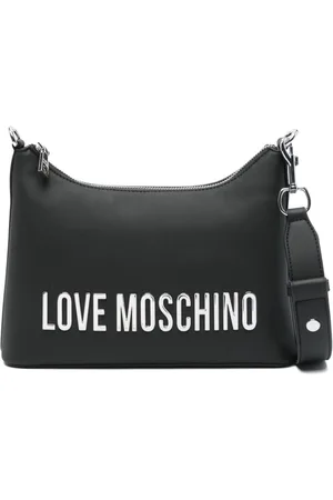 Moschino Bolso de hombro con letras del logo
