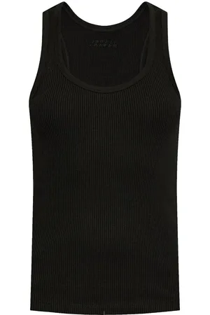 Isabel Marant Chaleco Thea con logo bordado