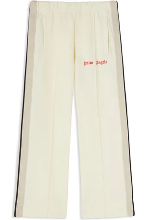 Palm Angels Pantalones de chándal anchos estampados