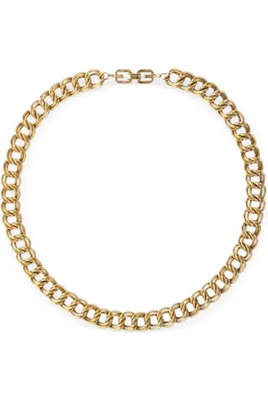 Givenchy Collar de cadena doble 1980