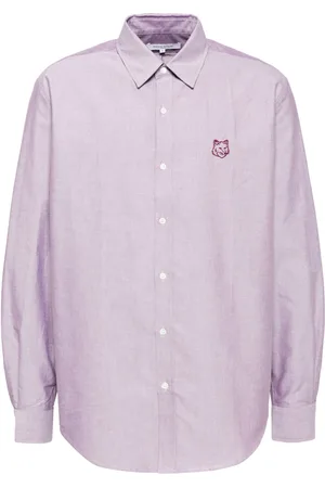 Maison Kitsuné Camisa con bordado Fox Head