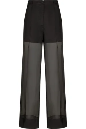 Liu Jo Pantalones rectos de organza