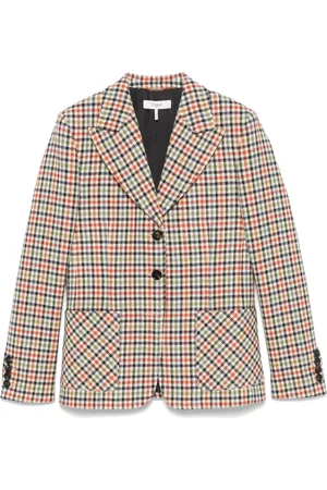 Chloé Blazer de vestir a cuadros