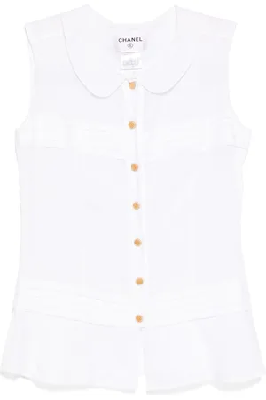 CHANEL Camisa sin mangas CHANEL Coco Button 2002