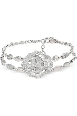 CHANEL Pulsera Sous le Signe du Lion en oro blanco de 18 ct con diamantes