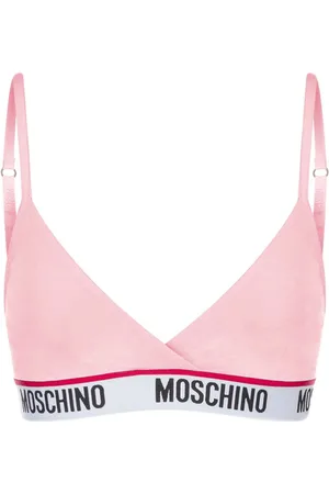 Moschino Sujetador con franja del logo