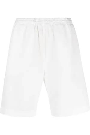 AMISH Bermudas rectas con parche del logo
