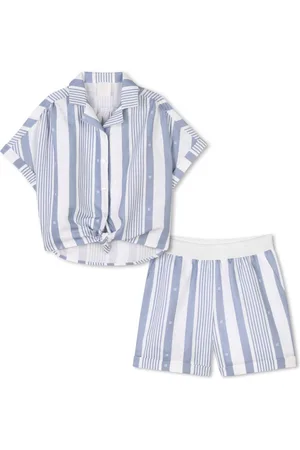 Givenchy Conjunto de camisa y pantalones cortos en jacquard