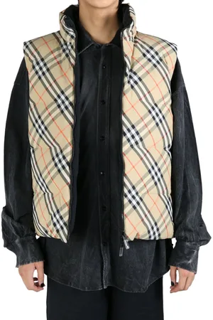 Burberry Chaleco acolchado a cuadros