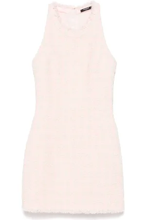 Balmain Vestido corto de tweed