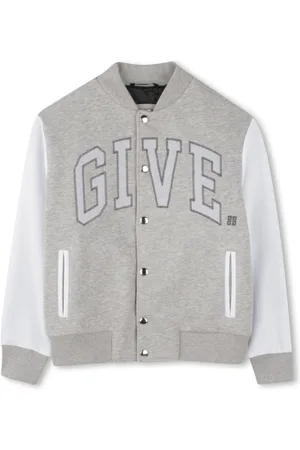 Givenchy Chaqueta bómber con logo estampado