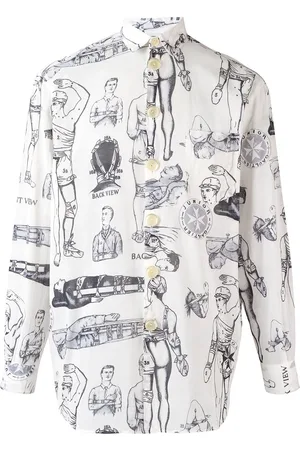 Jean Paul Gaultier Camisa estampada First Aid